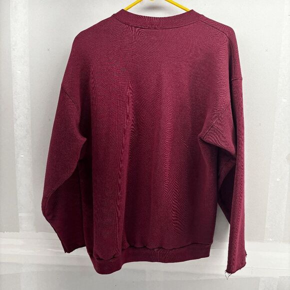 Vintage 90s Wolf Mountain Wilderness Supply Grizzly Crewneck Sweatshirt M READ - Picture 4 of 5